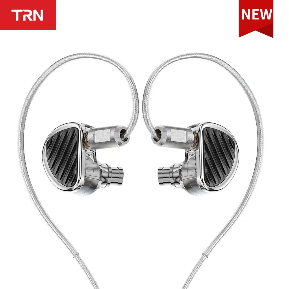★新品同様★ TRN JAWS , 4BA+3DD+平面駆動 イヤホン TRN JAWS 3DD+4BA+1PD IEMs HIFI インイヤーイヤホン 8
