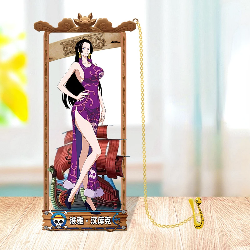 One Piece Metal Bookmarks with Cartoon Characters Anime Accessories for True Fans