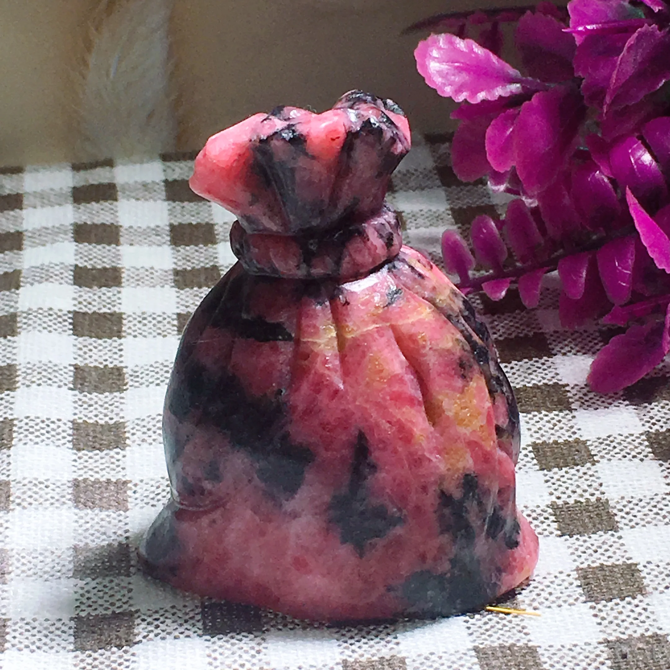 Rhodonite Purse 2540