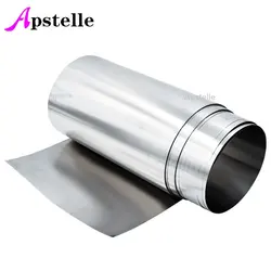 Apstelle DIY Aluminum Strip Aluminium Foil Thin Sheet Plate Material Washer Wall Thickness 0.2 To 1mm 50mm/100mm Width