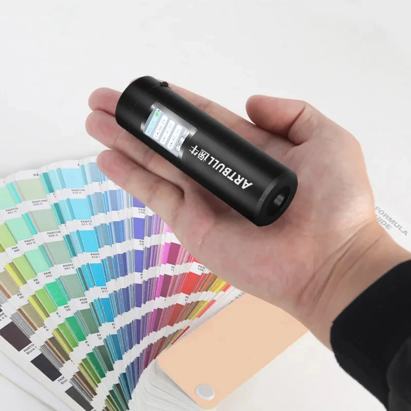 Colorimeter Spectrophotometer Portable Color Analysis METER the color FOR fruits Plastic skin Leather Electronic Printing Paint 5