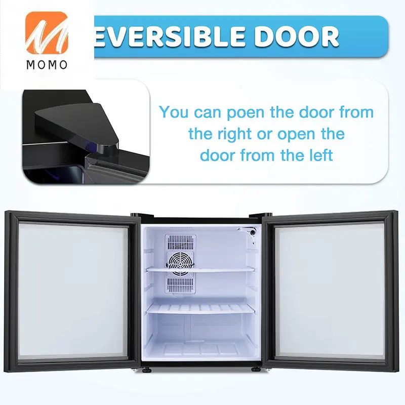 Nevera Refrigerador reducida con Puerta de Cristal CLMAR185PV