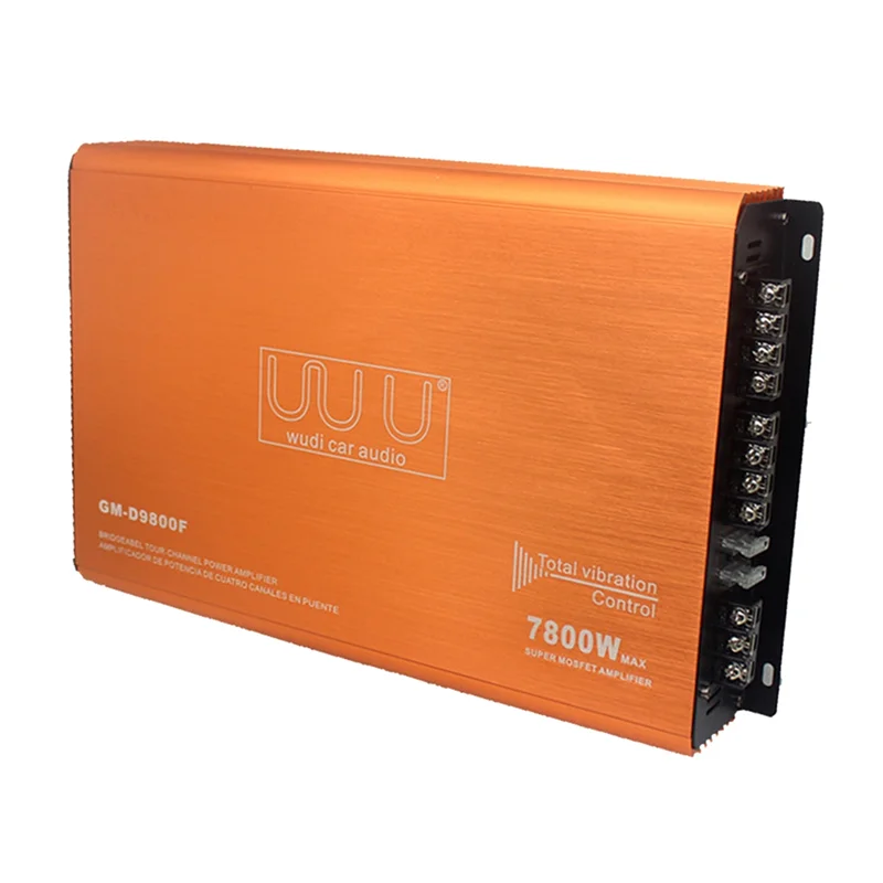 7800W 4 Channel Car Audio Amplifier 12V