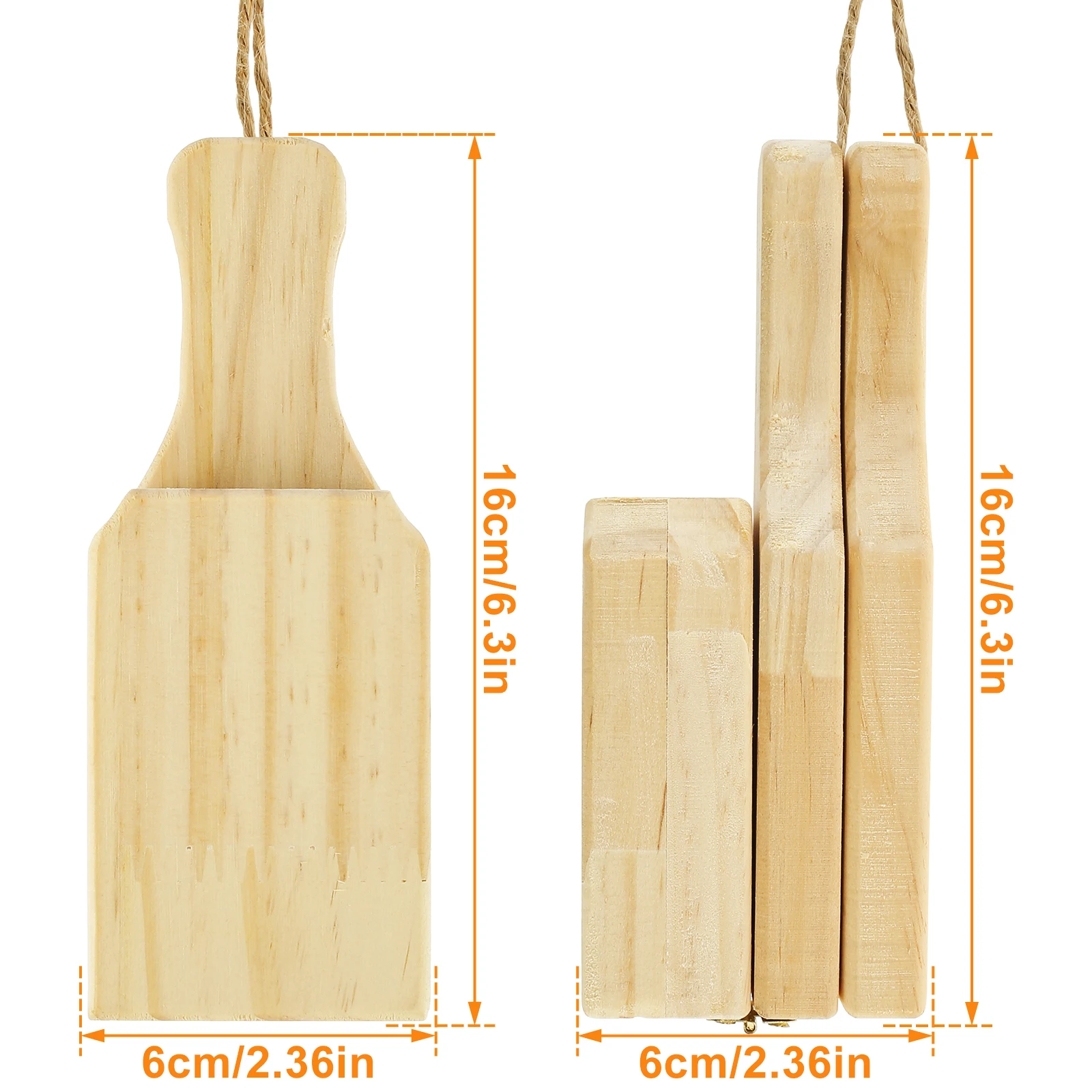 Pressa Per Tostones In Legno - Utensile Da Cucina Per Platani, Patate E Banane, 40x11.5 Cm - Foto 11