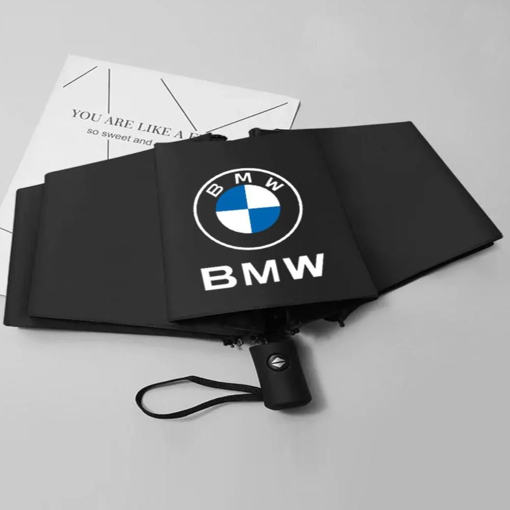 Automatic Folding Windproof Sunshade Umbrella For BMW X1 X2 X3 X5 X7 E39 E46 E60 E65 E90 F01 F10 F15 F20 F25 G20 3 5 6 7 Series