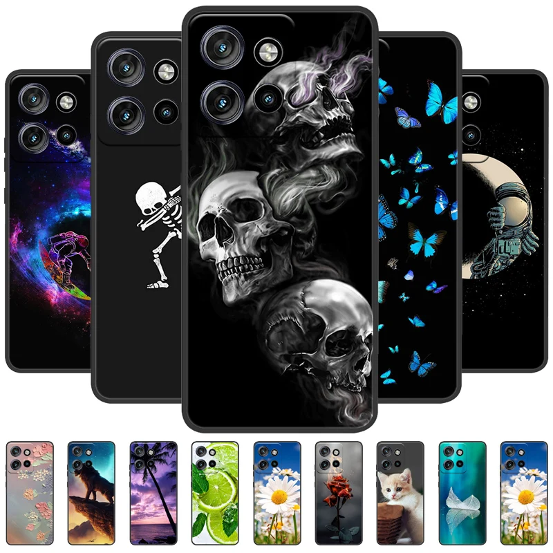 Luxury Shockproof Silicone Phone Case with Painted Design - Premium Back Cover