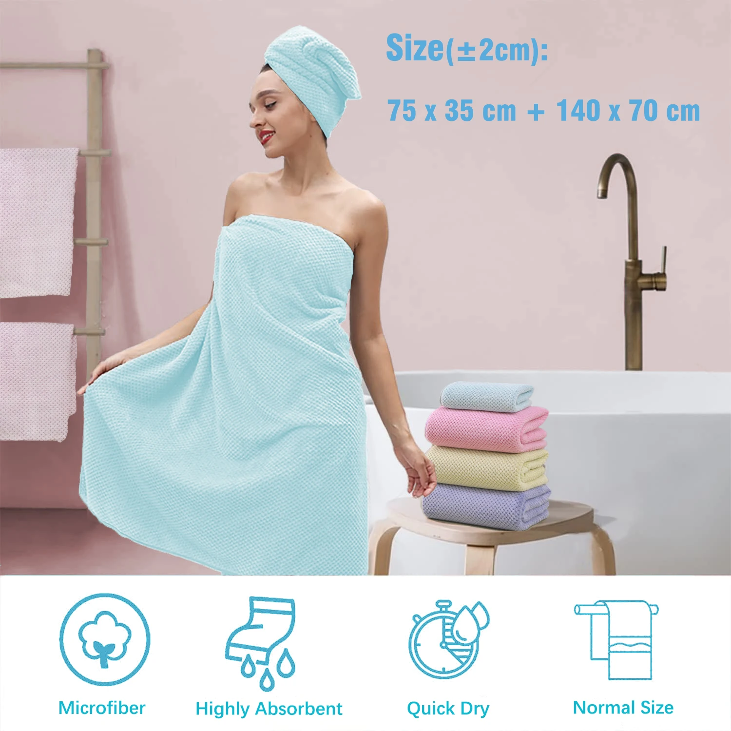 Normal size online towel