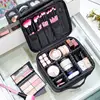 New Makeup Bag for Women Travel Waterproof Oxford Cloth Necessary Beauty Brush Embroidery Tool Storage Cosmetic Case 5