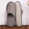 1 Pair Hotel Slippers Men Womens Top Quality Velvet Travel Disposable Cotton Home Hospitality Shoes Cheap SPA Guest Slides