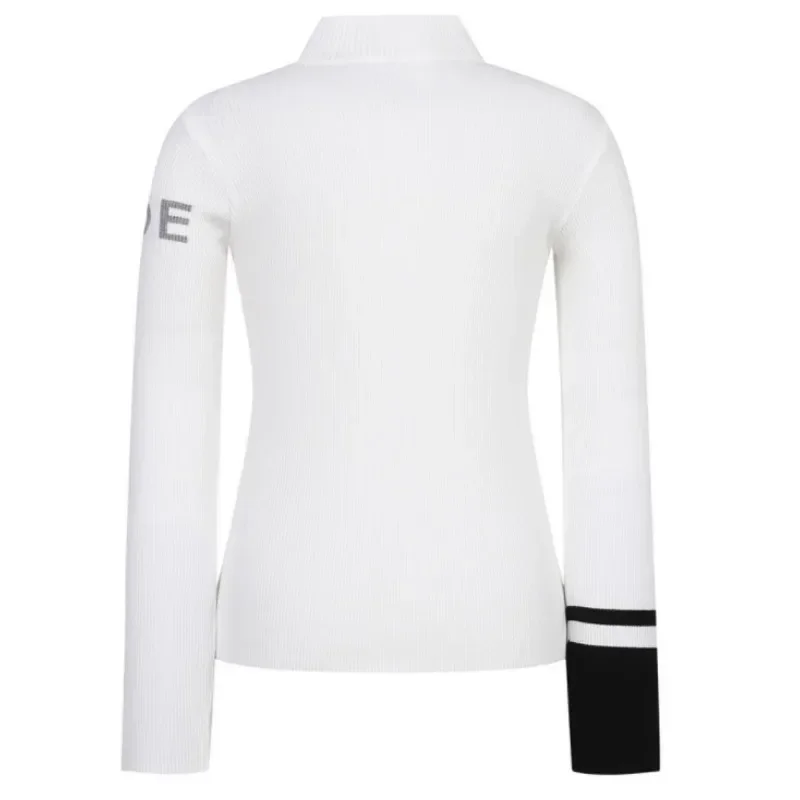 New Women's Golf Clothing Outdoor Sports Knitted Hoodie Simple and Fashionable Women's Golf Jacket Wear for Women