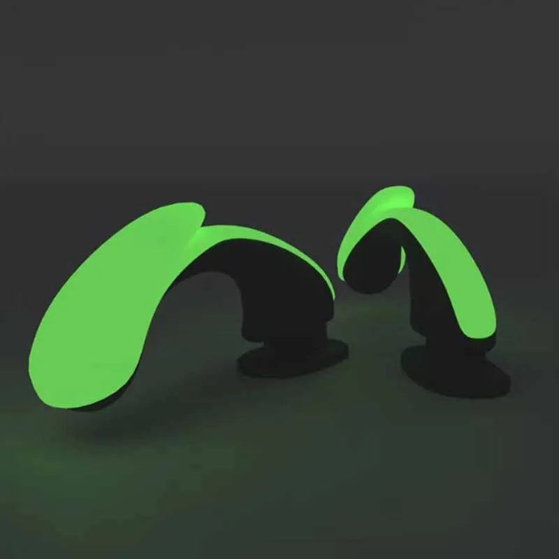 Cute Shoe Charms Decoration For Summer Shark Slippers Women Men Shark Sandals Fins Buckle Shoes Accessories Glow In The Dark 2pc