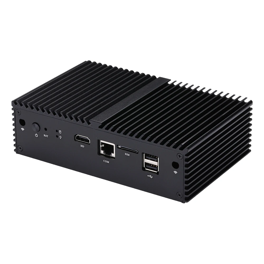 Kansung K190G6 Micro Pc In-Tel Celeron J1900 Fino A 2.42Ghz Win 7/8/10 Linux 6 Gigabit Lan Ddr3L Con Grafica Hd Mini Computor