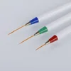 3 Pcs Nail Pens Manicure Kit Nail Painting Brush Manicure Brush Nail Decal Striping Pedicure Set 6