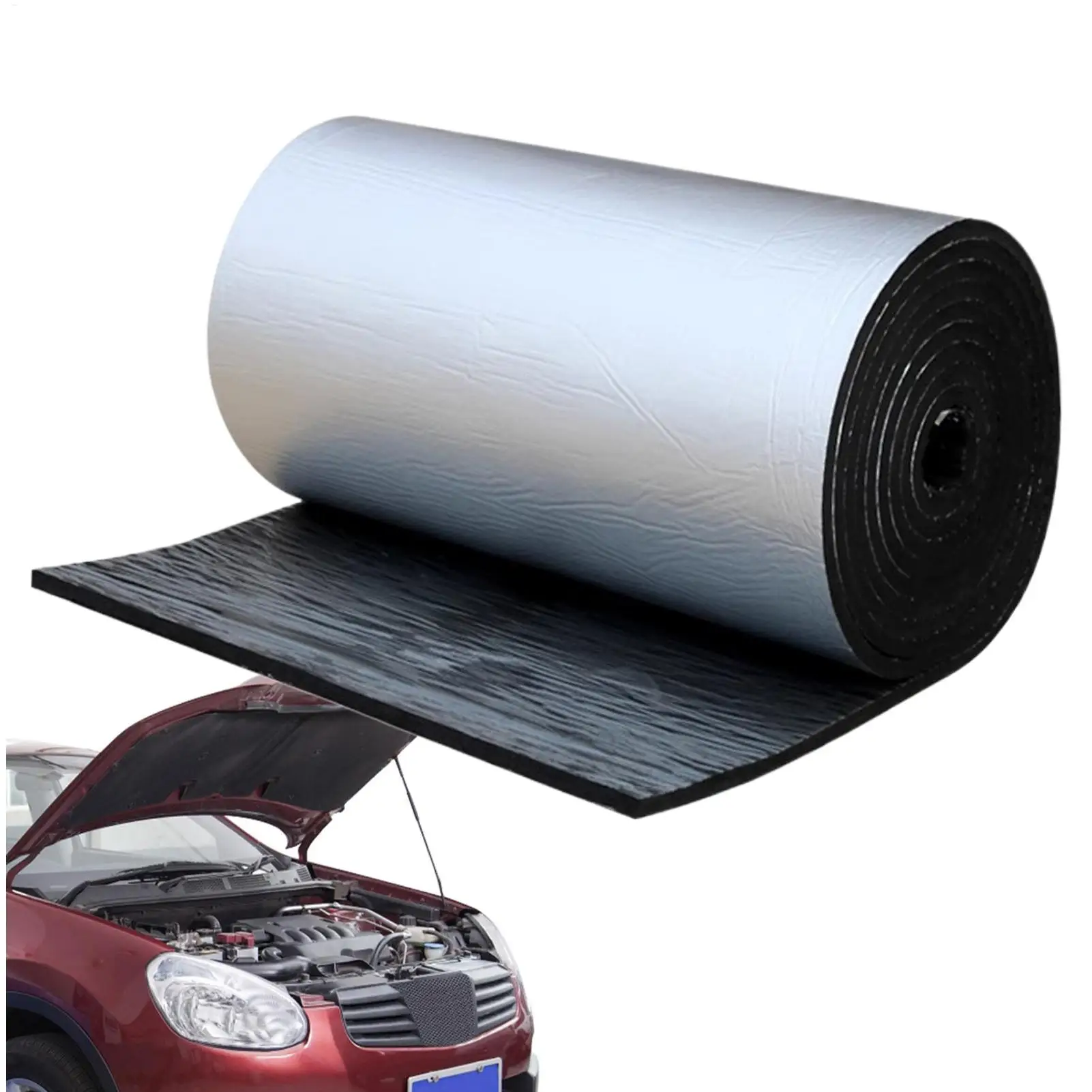 Car Sound Deadening Mat Heat Barrier Soundproofing Deadening Noise Reduction Pad for Door Auto Trunk Engine Hood Car Trucks