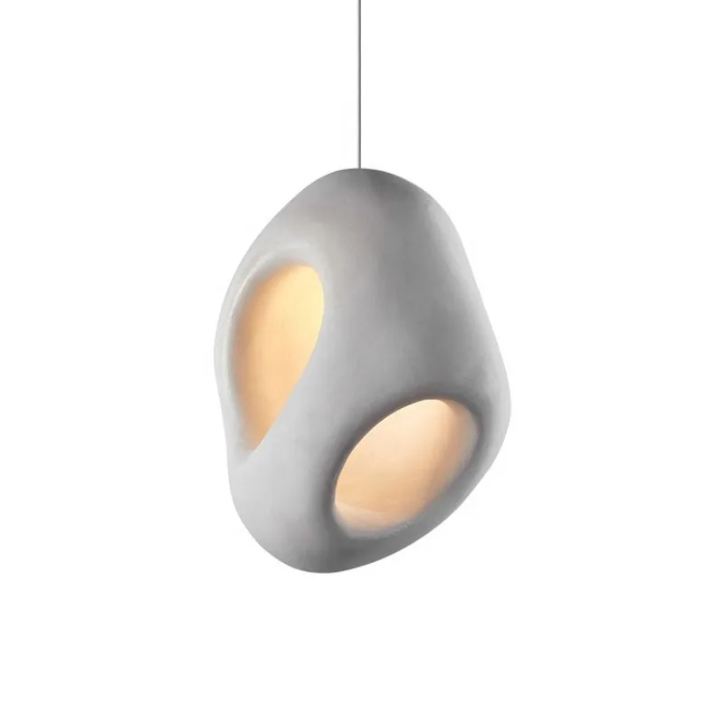 

culture home hotel decor modern single peculiar shape cement Polystyrene white