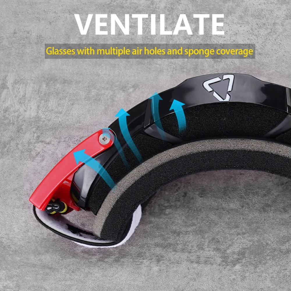 LEATT Velocity 6.5 SNX Iriz Anti-fog Goggles Motocross Enduro Helmet Goggles Dirt Bike MX MTB Racing Glasses Snowmobile Ski Mask 5