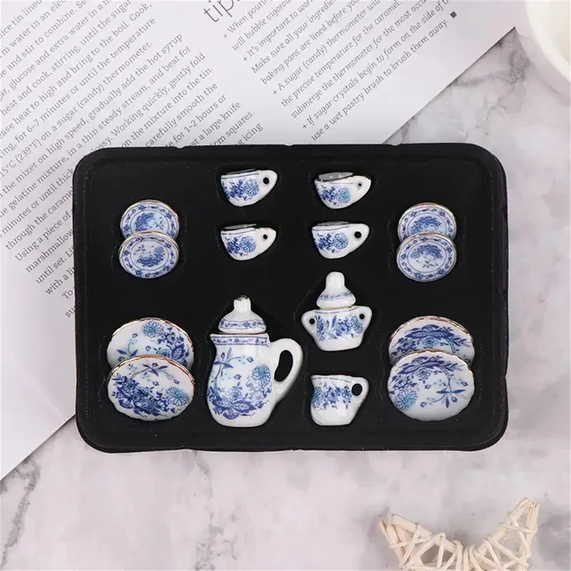 Miniature Porcelain Tea Set 2