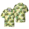 Jumeast 3D Printed Camo Tank Car Men Hawaiian Shirts American Guns Self Defense Beach Blouses Palm Tree Camisa Social Clothes 4