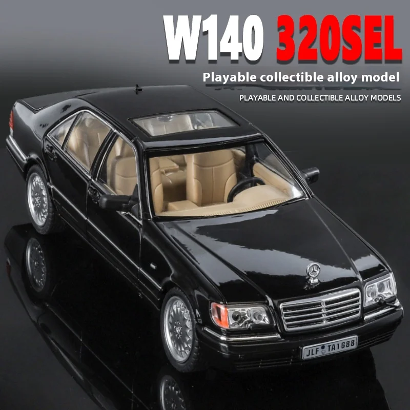 【新車】 1/24 メルセデス・ベンツ W140 320SEL カスタム 新車】 1/24 メルセデス・ベンツ W140 320SEL カスタム - メルカリ