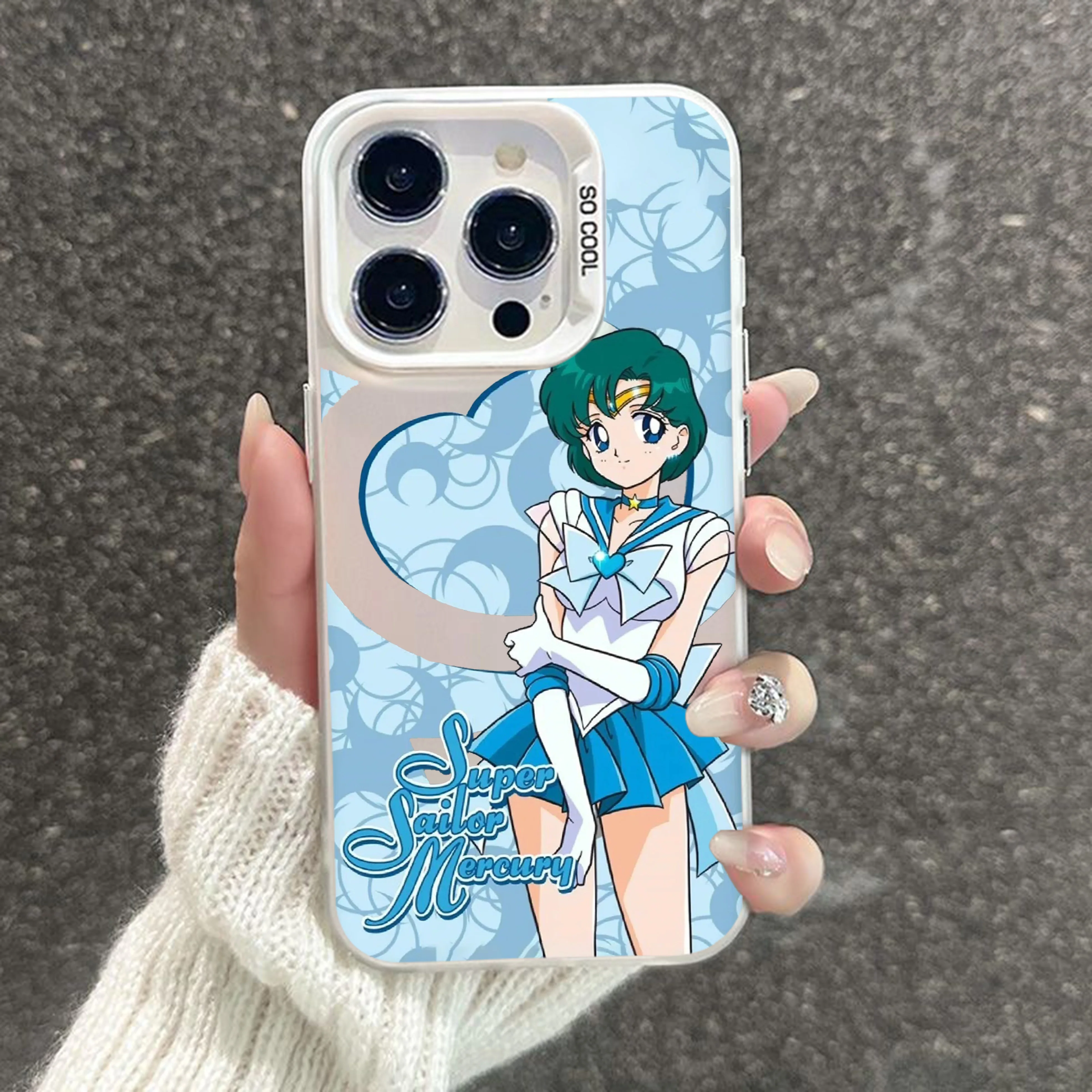 Cartoon Phone Case For S-Sailor Moons-iPhone 16 15 14 13 12 11 Pro
