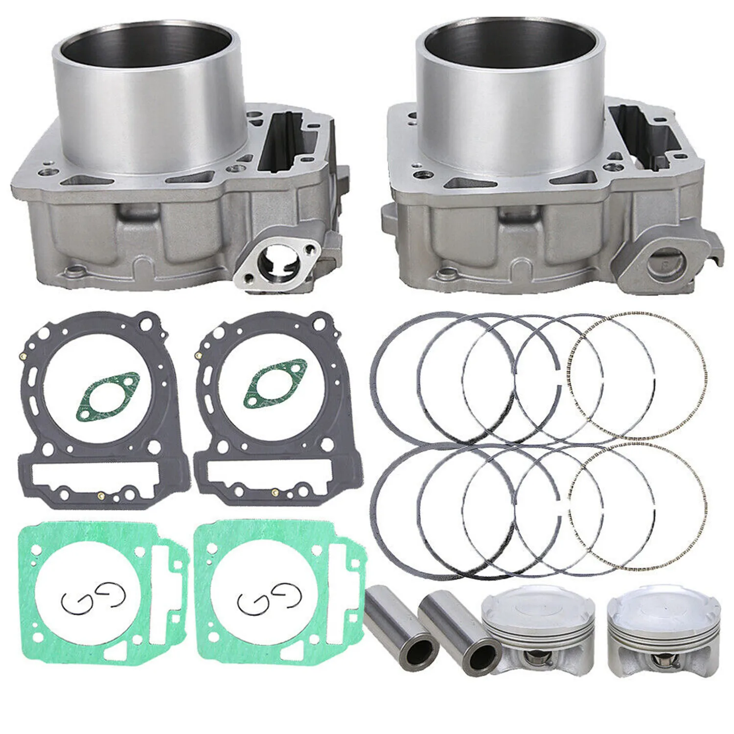 420929650 420845109 420845107 420845106 2 Cylinders Piston2 Gasket kits
