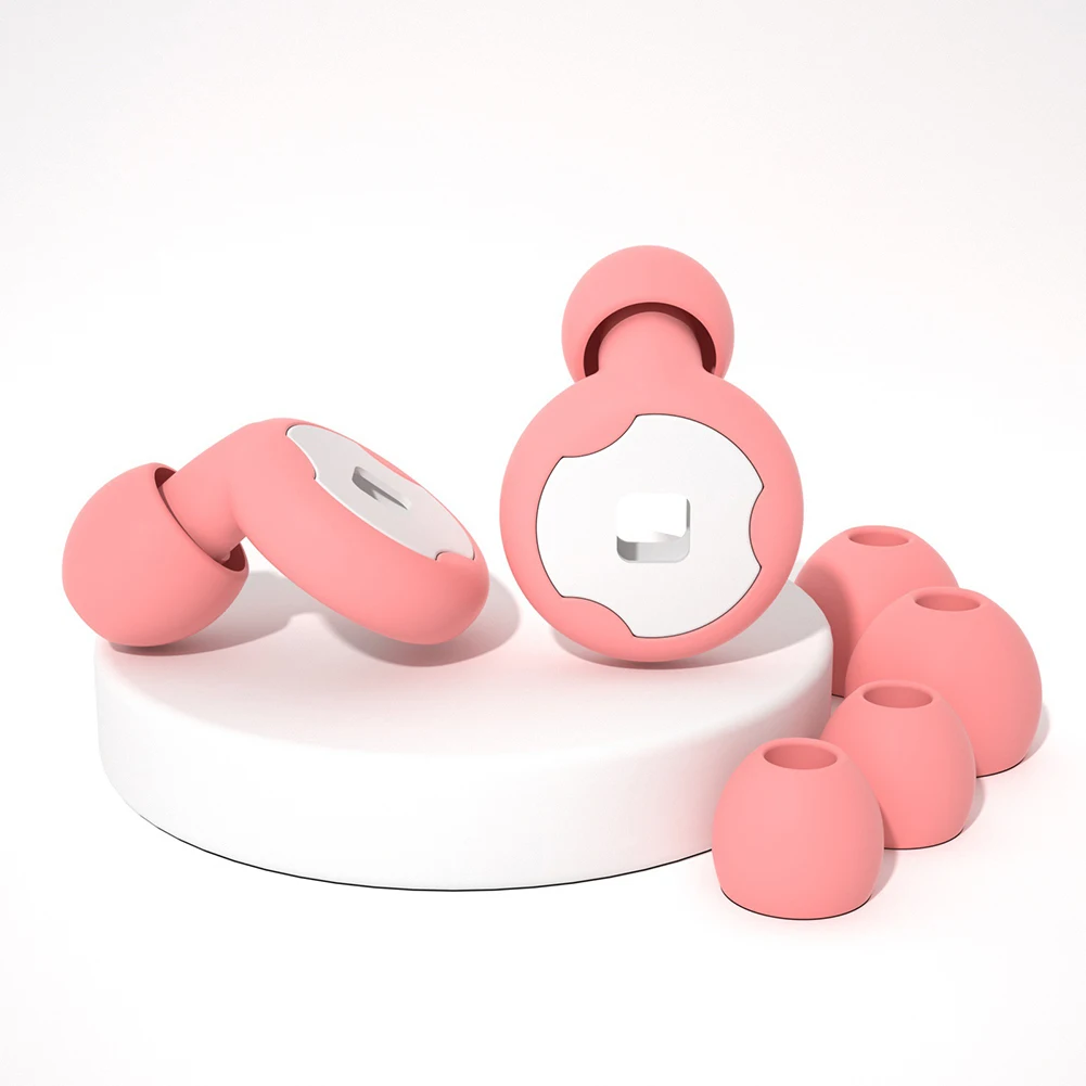 Sleep Noise Reduction Soft Silicone Reusable Waterproof Earplugs