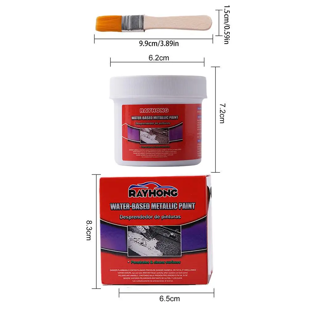 100g Car Anti-Rust Chassis Rust Converter Water-Based Primer Metal Surface Deruster Long Lasting Rust Removal Agent paint rust remover rust remover spray metal rust remover rust remover converter rust resistant primer