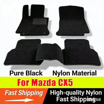Tappetini Specifici per Auto Mazda CX5 CX-5 2017–2025 KF, Impermeabili e Antiscivolo con Bottoni, Accessori per Interni Auto