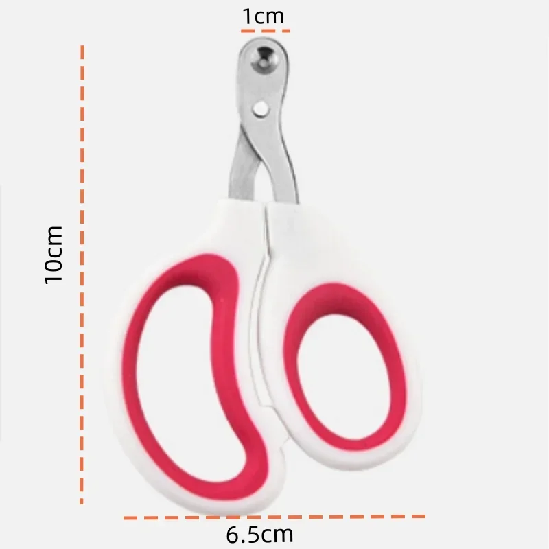 NEW Pets Professional For Small Cat Dog Stainless Steel Puppy Claws Cutter Pet Nail Grooming Clippers Trimmer_voghion.com