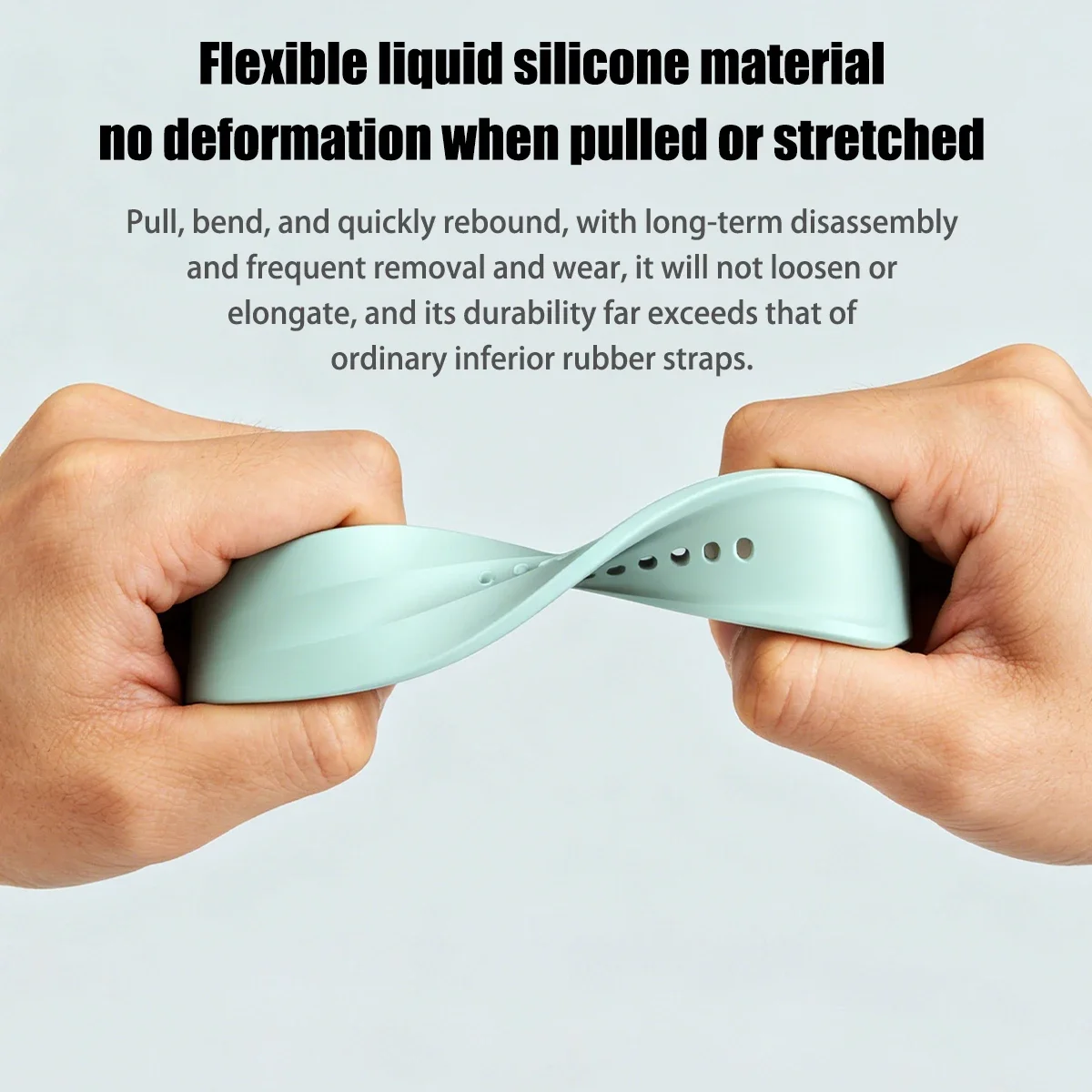 Premium Silicone Sports Strap - Official Replacement Bracelet