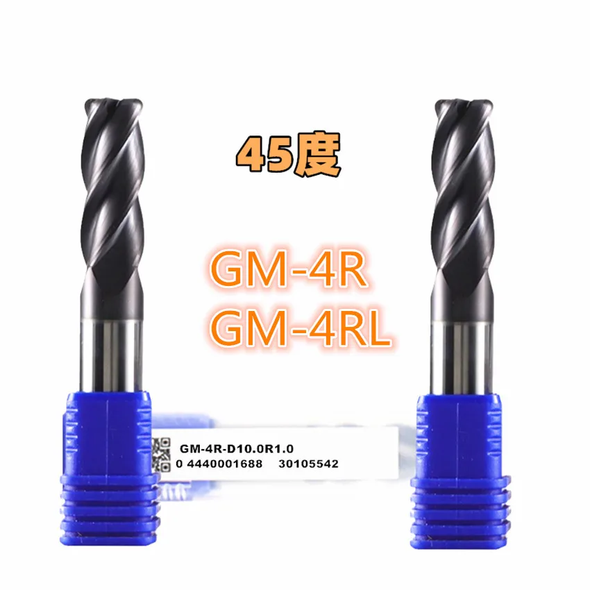 

ZCC.CT GM-4RL-D12.0R0.5/GM-4RL-D12.0R1.0/GM-4RL-D12.0R2.0/GM-4RL-D16.0R1.0/GM-4RL-D16.0R2.0/GM-4RL-D20.0R2.0 4 Edged End Mills