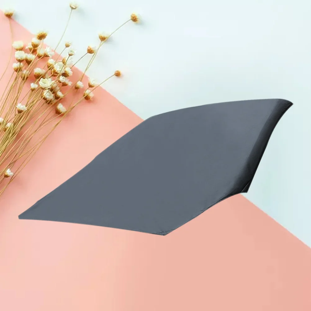 

210x120cm Car Windshield Cover Sun-Proof Frost-Proof Snow-Proof Cover Car Window Dust Shield Protector (Black Silver)