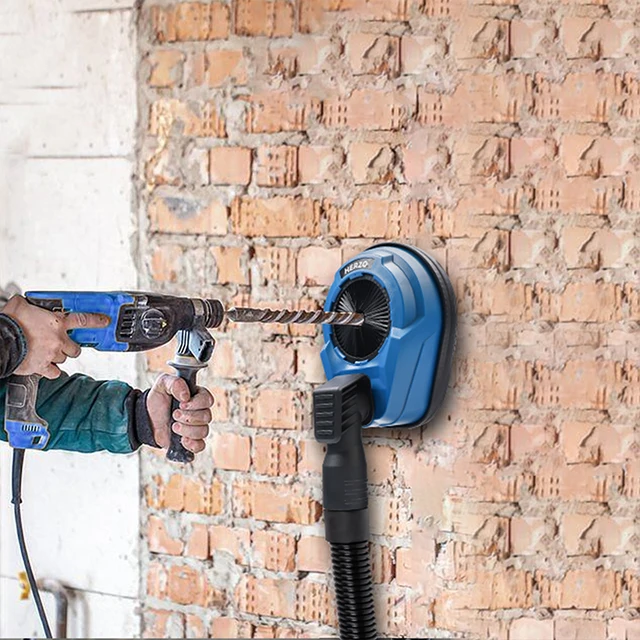 Collettore Polvere Per Trapano HERZO - Aspirazione Universale Con Supporto - Foto 6