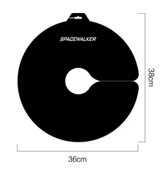 Bicycle & Motorcycle Disc Brake Cleaning Guard - Anti - Grime Wheel Protector (Black)