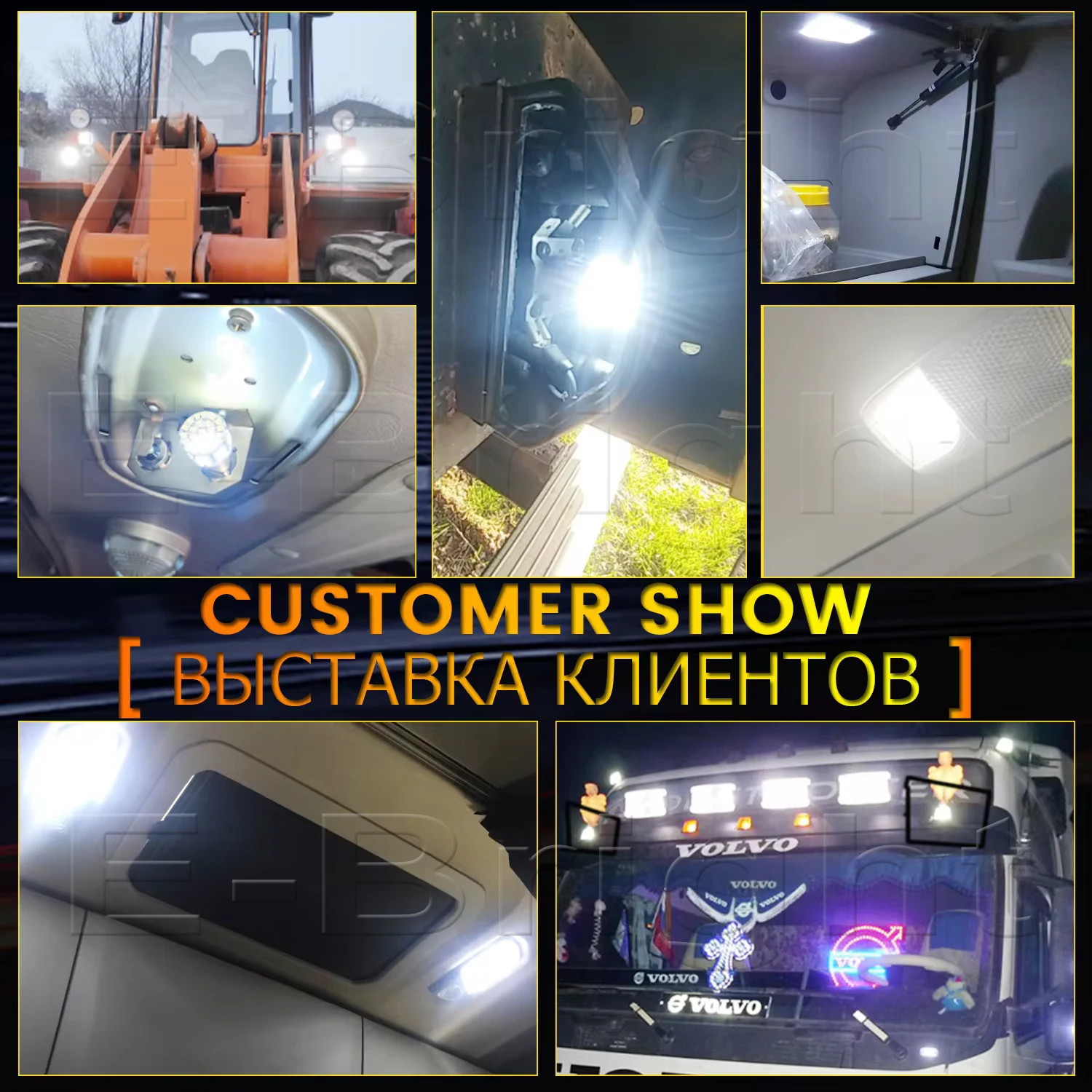 SMD ڵ Ʈ Ʈ Ʈ SUV    ñ׳ 극ũ ǥõ, LED , 24V P21W DC ȭƮ 1156 BA15S PY21/5W, 6 