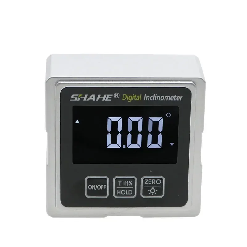 Shahe Metal Digital Protractor Inclinometer With 3-side Magnets Digital Angle Finder Level Box Angle Measurement Box 2