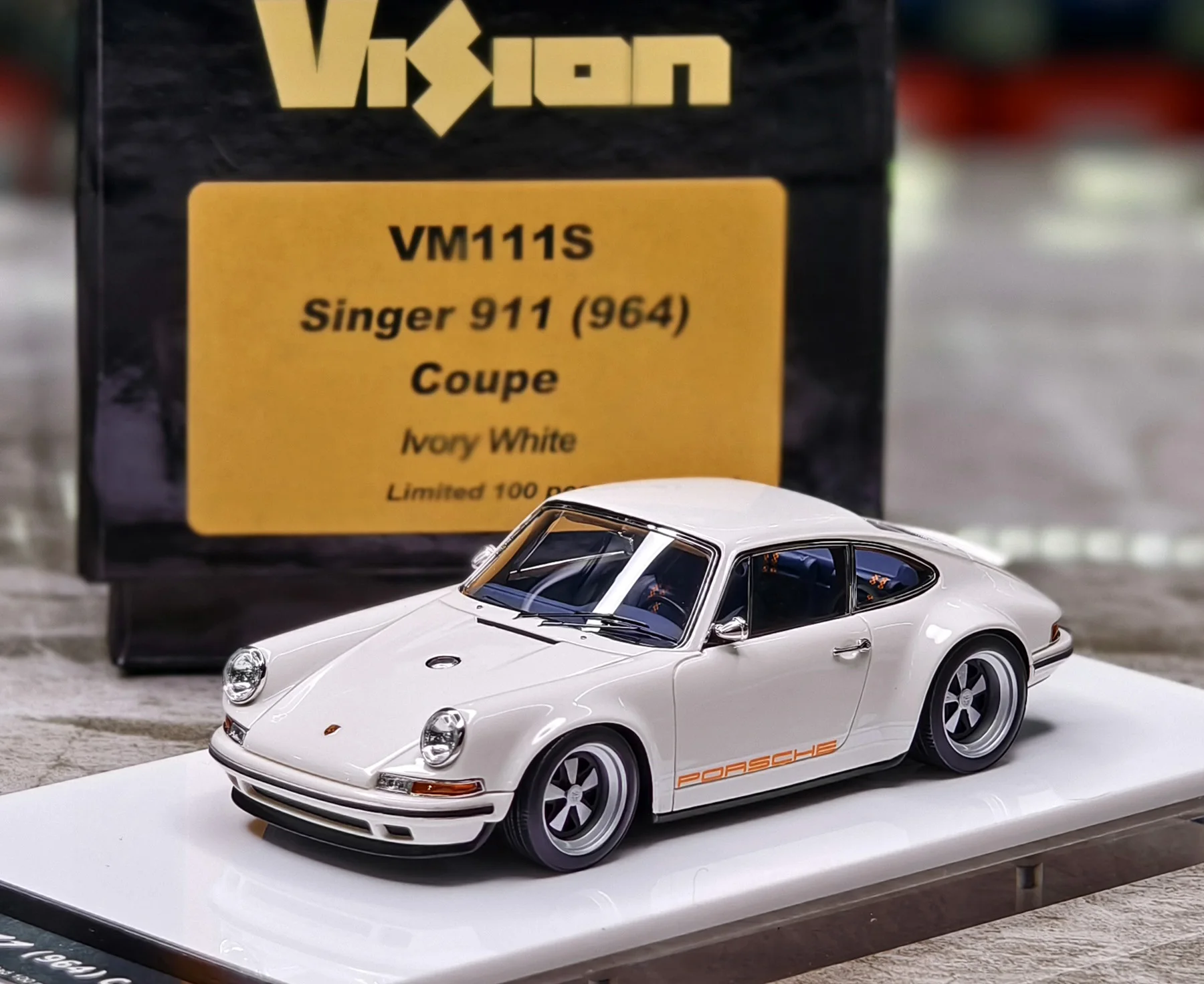1:43 Porsche SINGER 911 (964) Coupe VM111 resin miniature