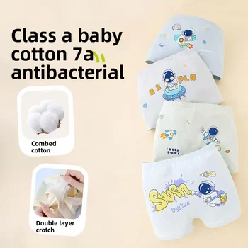 الأولاد الملاكمين الاطفال الرجال سراويل بوكسر للبنين السروال الأطفال الصبي المؤخرات ملابس داخلية للأولاد بيبي بوي سراويل الطفل القطن 2