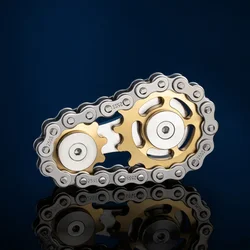 Premium Metal Gear Fidget Spinner for Stress Relief and Focus (NO.5157)
