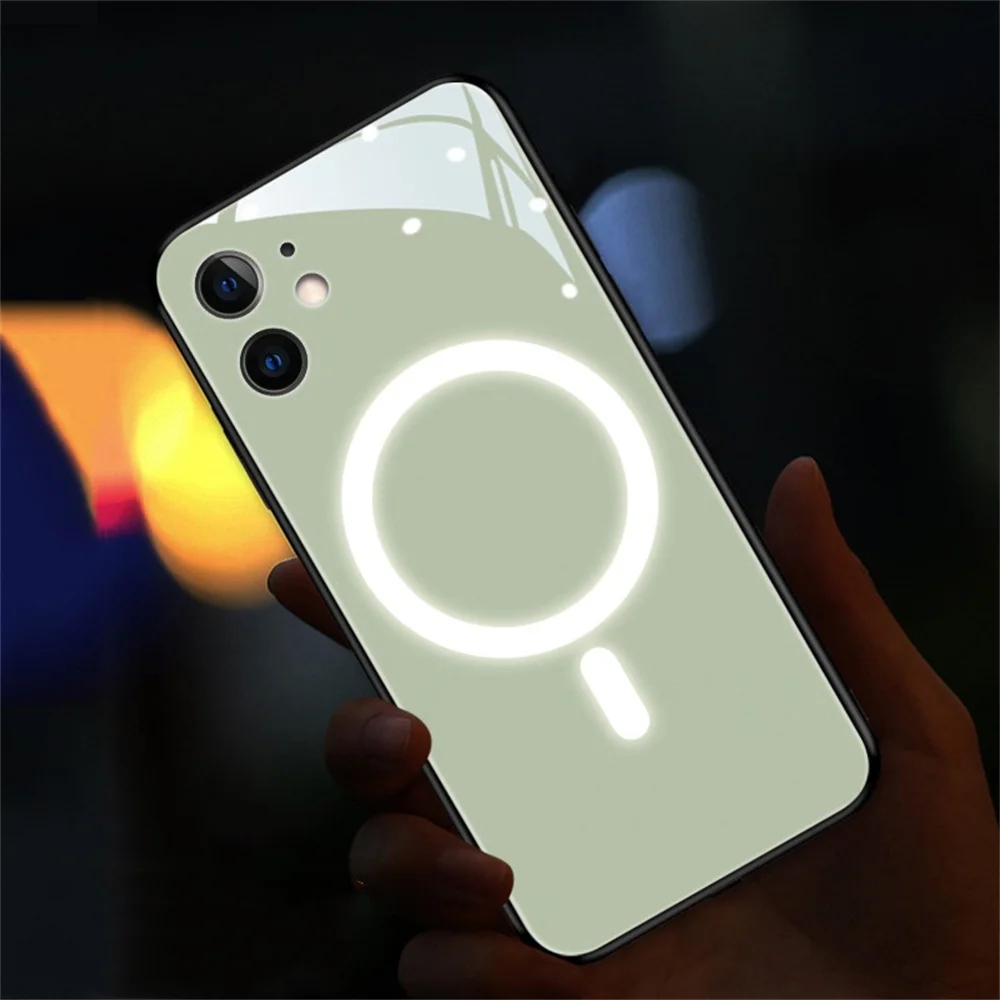 Popular LED Calling Light Flash Phone Case Glitter Shockproof Back Cover For iPhone 15 14 13 12 11 Pro Max X XR XS Plus SE2020