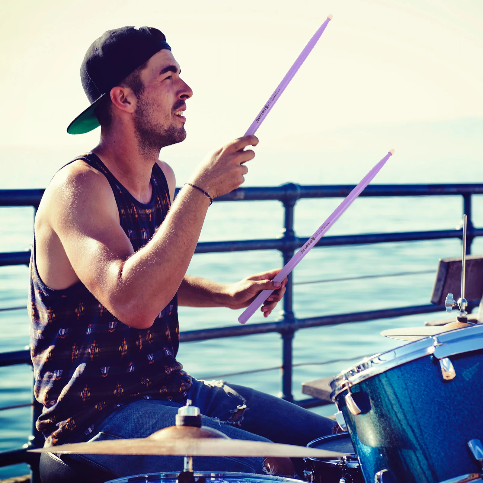 

Maple Sticks Simple Drumsticks Percussion Instruments Stick Wooden Drumsticks Cute Instruments For Adult Students To Use