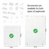 Nordic Style Pegboard and Accessories Storage Case DIY No Drill Shelves Wall Mount Desktop Organizer 3