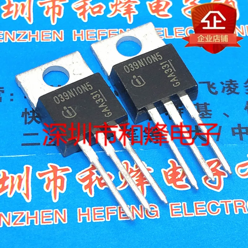 

5 шт.-10 шт. 039N10N5 IPP039N10N5 TO-220 100V 100A Новый и оригинальный на складе