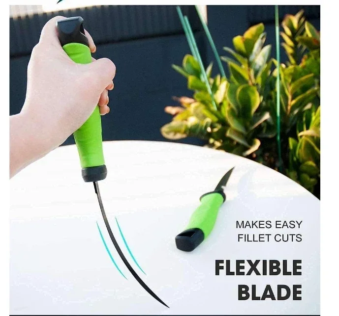 Steel Fillet Boning Knife for Fish and Meat