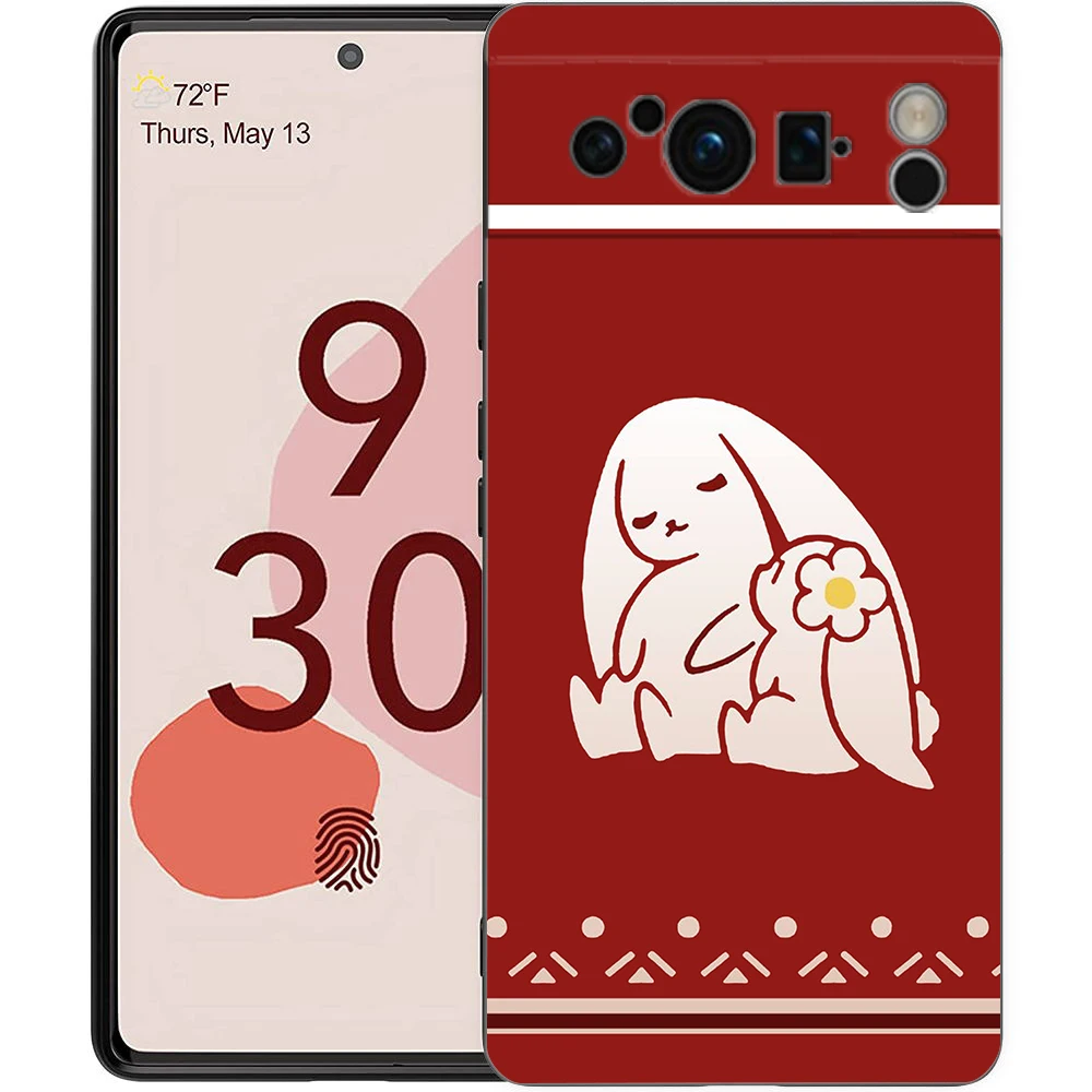 Honkai Star Rail Game-Inspired Black Soft TPU Phone Case