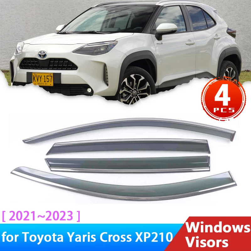 DeflectorsforToyotaYarisCrossXP210210202120222023Accessories