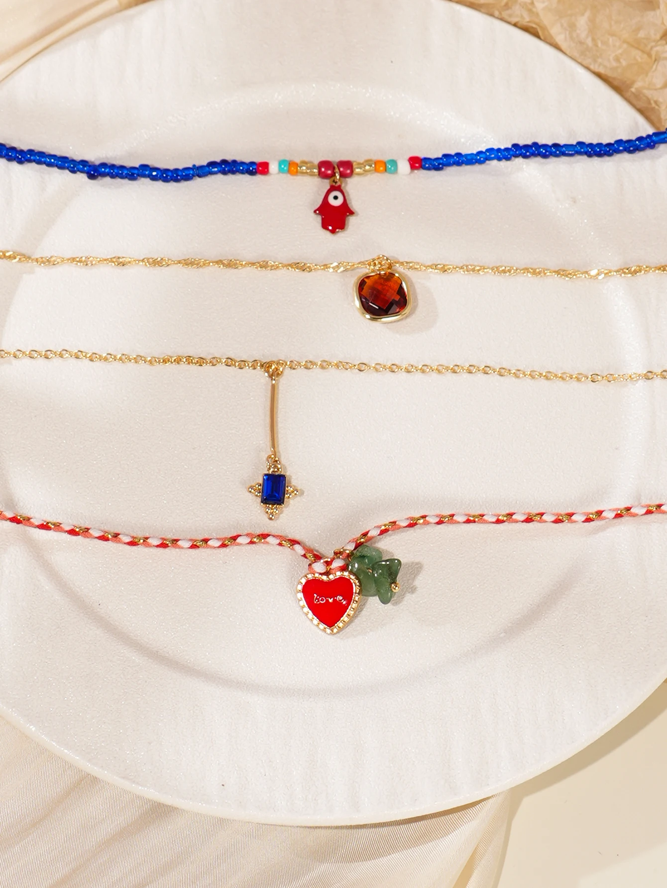 Bohemian Sweater Chain Womens Necklace