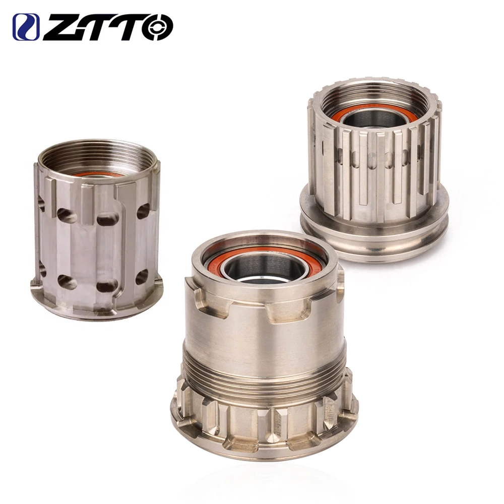 ZTTO 티타늄 자전거 허브 바디 M9100 카세트 드라이버 MTB HG XD DT 스타 라쳇 시스템 림 산악 로드 바이크 휠 세트 프리 허브