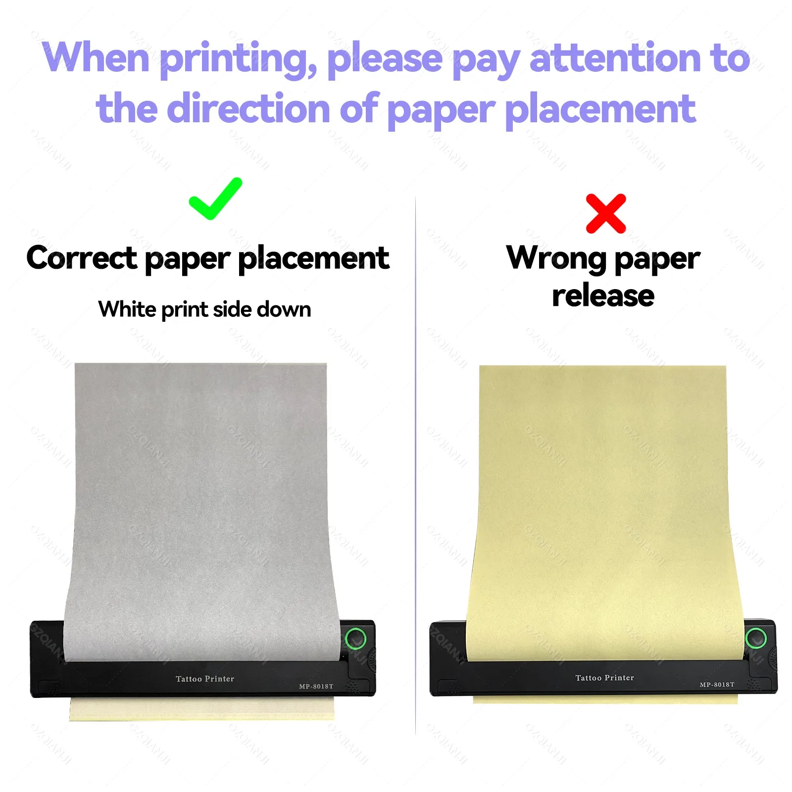 Tattoo Stencil Transfer Printer Machine Tattoo Maker Paper Portable A4 Thermal Print Maker Line Photo Drawing Printing Copier