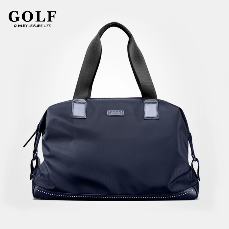 

Cool Travel Bag Men Short Trip Luggage Handbag Nylon Business Travel Bags Laptop Large Capacity Fitness Bag Waterproof Leather